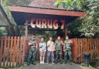 Babinsa Koramil 12/ Sigaluh Patroli di Lokasi Wisata Curug Pitu kec. Sigaluh