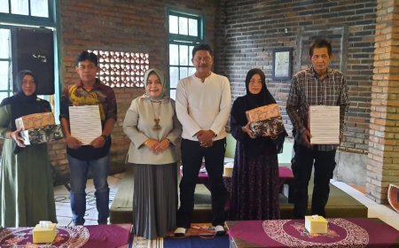 Halal Bihalal, Dan Pelepasan Purna Tugas Anggota Koramil 12/ Sigaluh