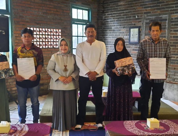 Halal Bihalal, Dan Pelepasan Purna Tugas Anggota Koramil 12/ Sigaluh