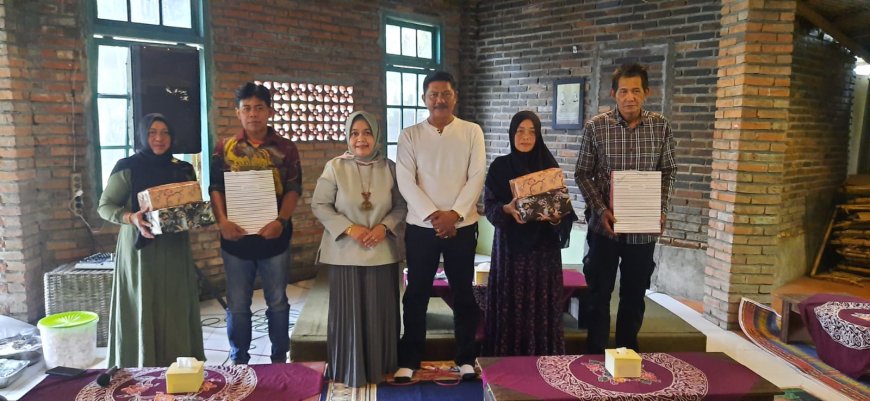 Halal Bihalal, Dan Pelepasan Purna Tugas Anggota Koramil 12/ Sigaluh